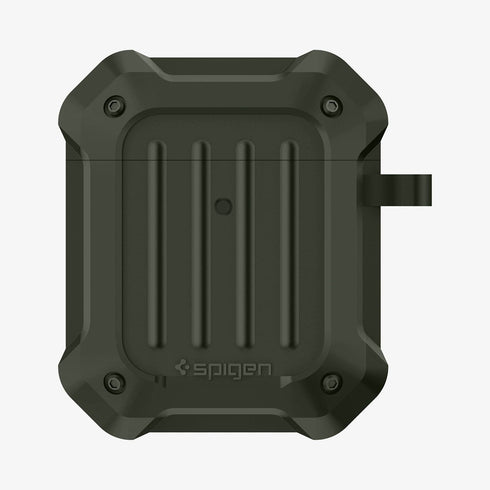 ASD00537 - Apple AirPods Pro Case Tough Armor in black showing the front